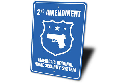 America's Original Home Security System Sign