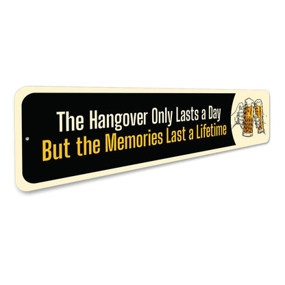 Beer Hangover Sign