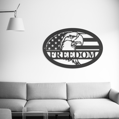 Freedom Eagle - Metal Wall Art